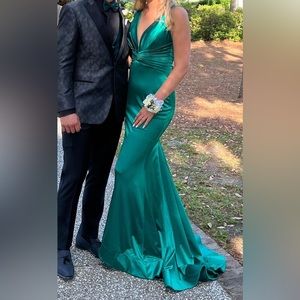 Emerald Green Sherri Hill Dress